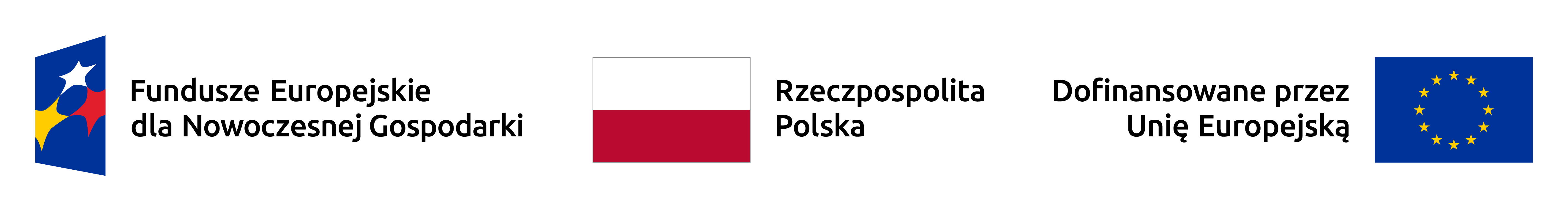 Fundusze Europejskie dla Nowoczesnej Gospodarki, Rzeczpospolita Polska, Dofinansowane przez Unię Europejską